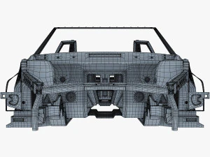 car frame v 1 3D Model