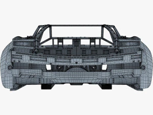 car frame v 1 3D Model