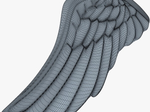 eagle wings gold v 1 Modèle 3D