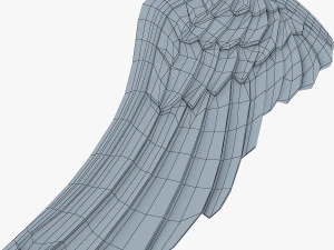 eagle wings gold v 1 3D Model