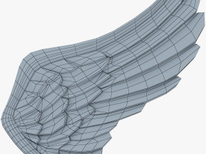 eagle wings gold v 1 Modèle 3D