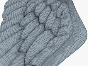 eagle wings gold v 1 3D Model