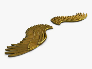 鹰翼金 v 2 3D 模型