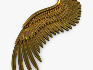 eagle wings gold v 2 3D 模型