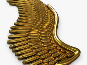 鹰翼金 v 2 3D 模型