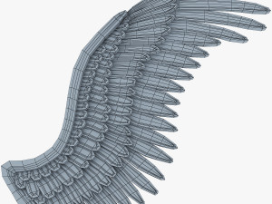 eagle wings gold v 2 3D 模型