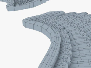 鹰翼金 v 2 3D 模型