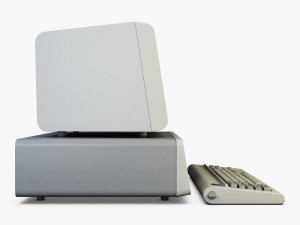 ibm 5150 personal computer Modello 3D