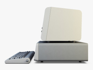 ibm 5150 personal computer Modello 3D
