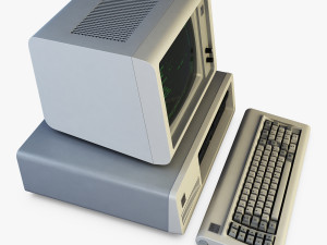 ibm 5150 personal computer Modello 3D