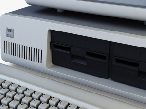 ibm 5150 personal computer Modello 3D