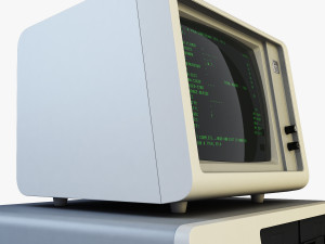 ibm 5150 personal computer Modello 3D