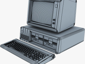 ibm 5150 personal computer Modello 3D