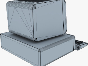 ibm 5150 personal computer Modello 3D