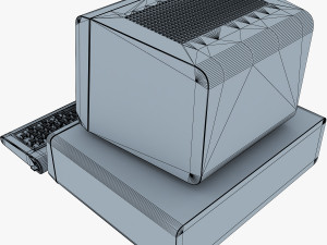 ibm 5150 personal computer Modello 3D