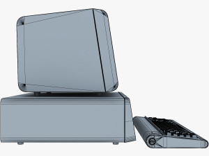 ibm 5150 personal computer Modello 3D