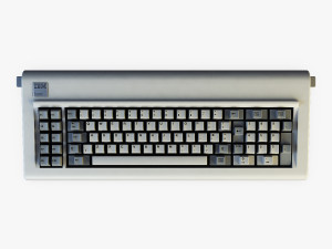 ibm 5150 keyboard Modèle 3D