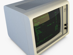 ibm 5150 monitor Modèle 3D