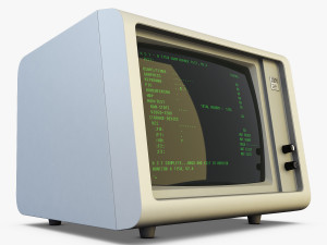 ibm 5150 monitor Modèle 3D