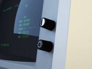 ibm 5150 monitor Modèle 3D