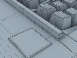 ibm computer tower 3D Model