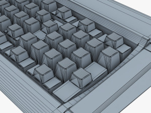 ibm computer tower Model 3D