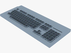 ibm computer tower 3D Model