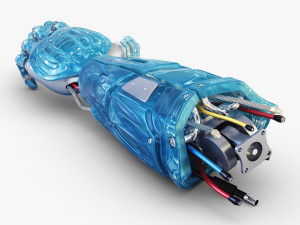 bio robotic hand v 1 Model 3D