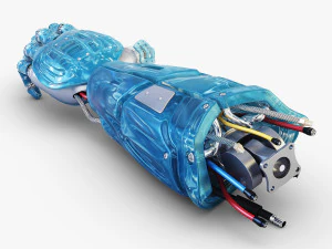 bio robotic hand v 1 3D Model