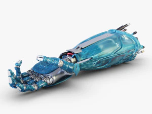 bio robotic hand v 1 3D Model