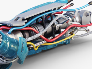 bio robotic hand v 1 Model 3D