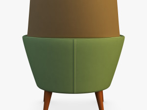 doble armchair 3Dモデル