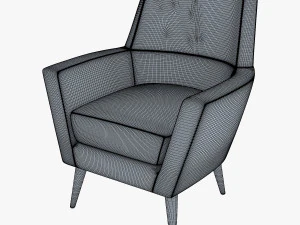 doble armchair 3D Model