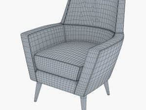 doble armchair 3Dモデル