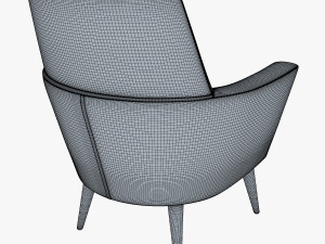 doble armchair 3Dモデル