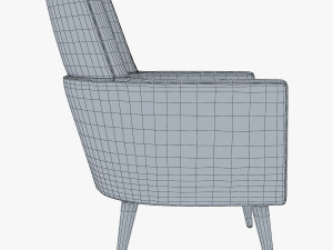 doble armchair 3Dモデル