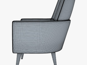 doble armchair 3Dモデル