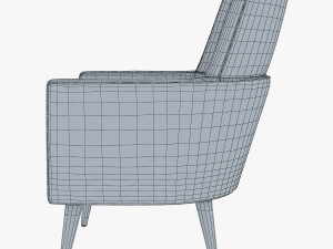 doble armchair 3Dモデル