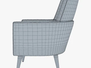 doble armchair 3D Model