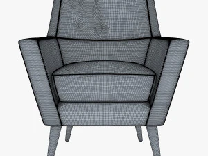doble armchair 3D Model