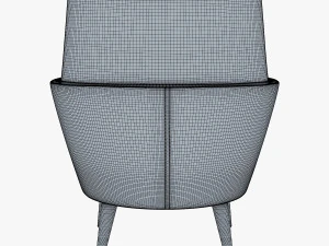 doble armchair 3D Model
