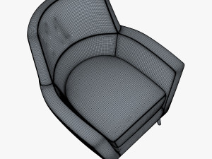 doble armchair 3Dモデル