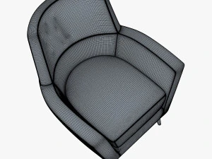 doble armchair 3D Model