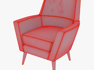 doble armchair 3Dモデル