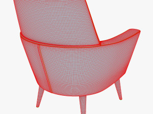 doble armchair 3Dモデル