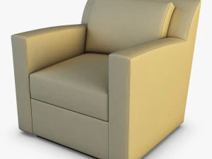 sill&oacute;n de entrada Modelo 3D