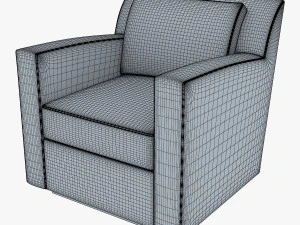 entrada lounge chair 3D Model