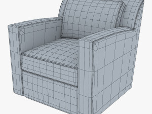 entrada lounge chair 3D 모델