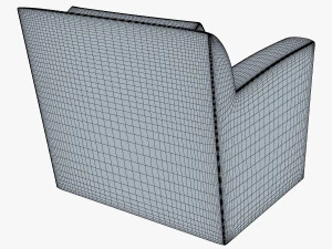 entrada lounge chair 3D Model