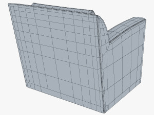 entrada lounge chair 3D 모델